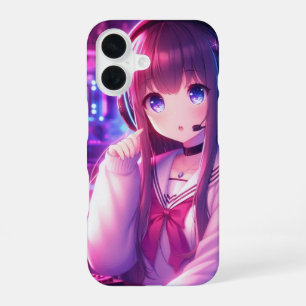 anime girls iPhone 16 case