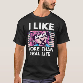Anime Great Gift Manga Japan Men Boys Kawaii Baka  T-Shirt
