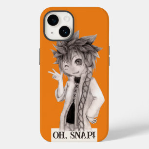 Anime Guy O SNAP, Original Drawing Case-Mate iPhone 14 Case