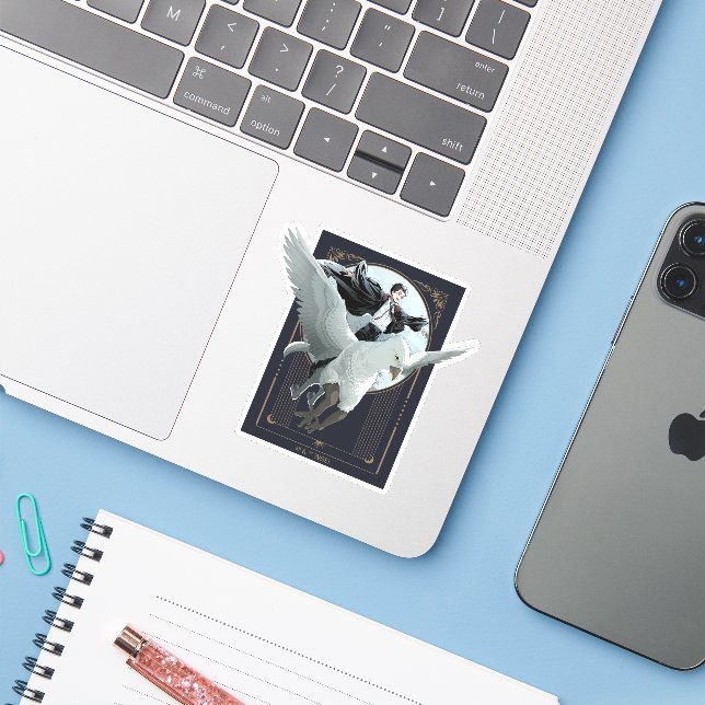 Anime HARRY POTTER™ Flight with Buckbeak (Laptop w/ iPhone)