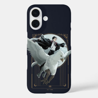 Anime HARRY POTTER™ Flight with Buckbeak iPhone 16 Case