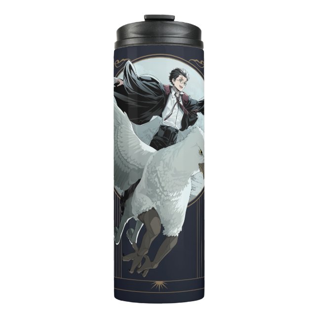 Anime HARRY POTTER™ Flight with Buckbeak Thermal Tumbler (Front)