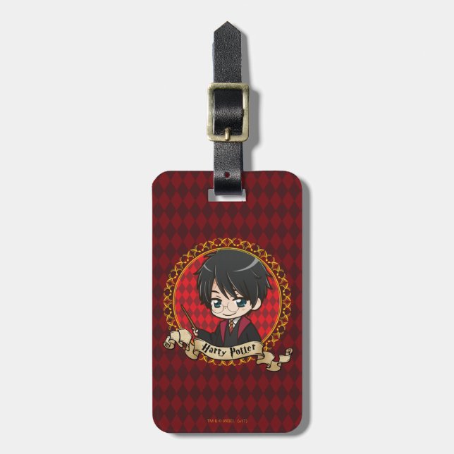 Anime Harry Potter Luggage Tag (Front Vertical)