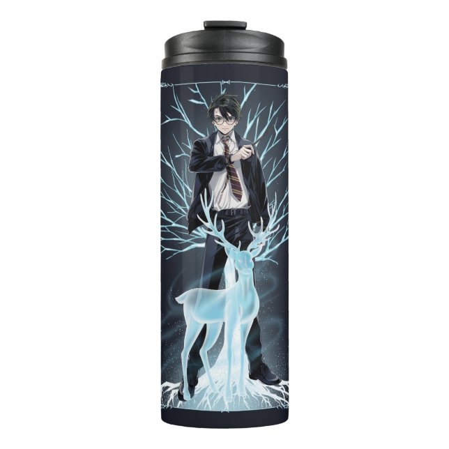 Anime HARRY POTTER™ Stag Patronus Thermal Tumbler (Front)