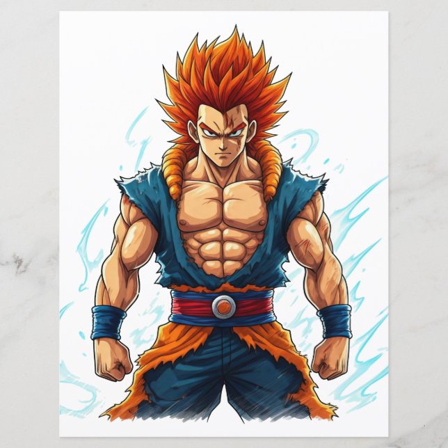 anime hero otaku weeb decal merch (Front)