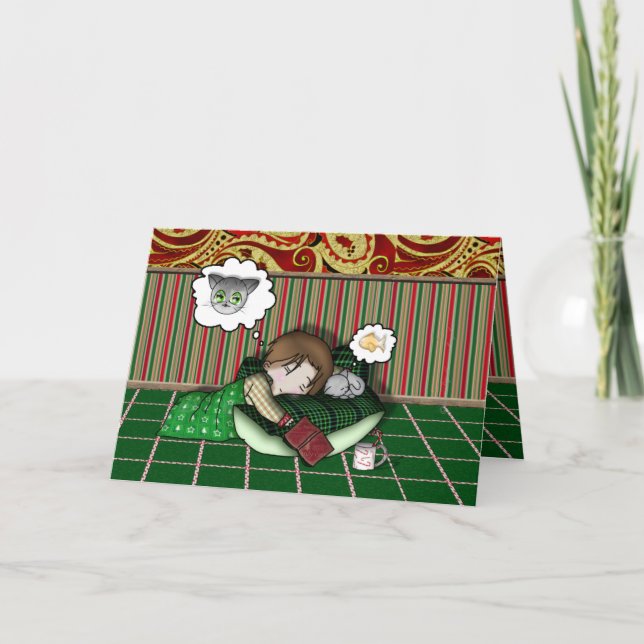 Anime Holiday Dream Card (Front)