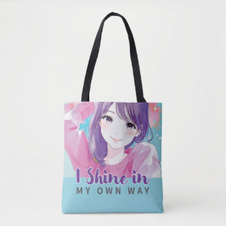 Anime- inspired design bag with Expressive Note