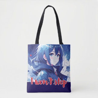Anime- inspired design bag with Expressive Note