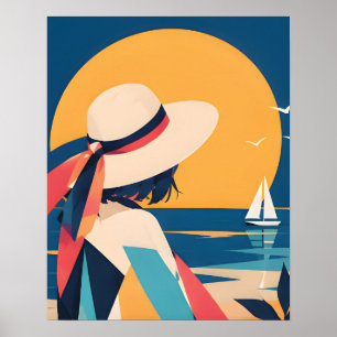 Anime inspo print No 9 Beyond the Blue
