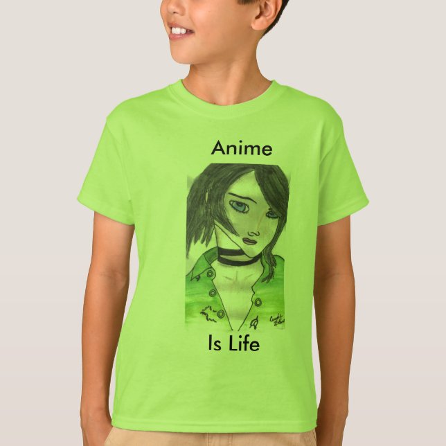 Anime Is Life T-Shirt (Front)