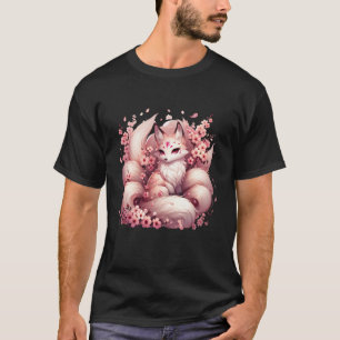 Anime Kawaii Kitsune Fox Japanese Nine Tailed Magi T-Shirt