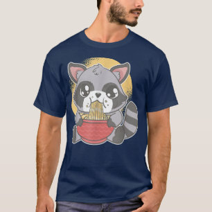 Anime Kawaii Raccoon Trash Panda Otaku Japan Cute  T-Shirt