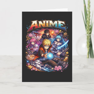 Anime Legends Holiday Card
