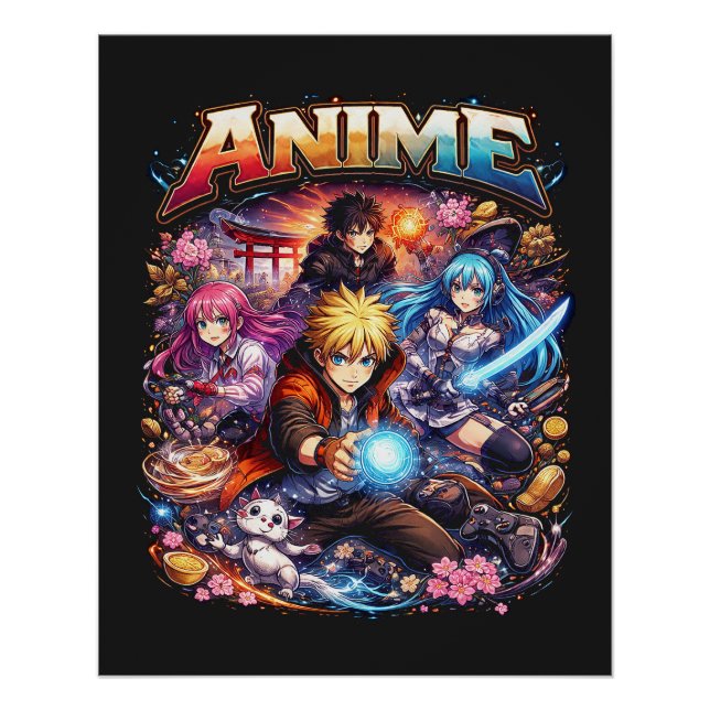 Anime Legends Poster (Front)