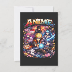 Anime Legends Thank You Card