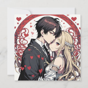 Anime love invitation