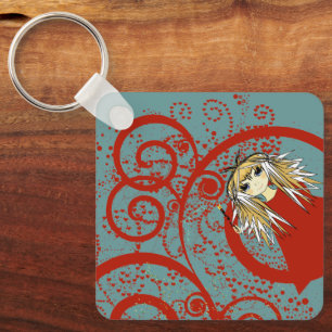 Anime Love- Personalize - Keychain