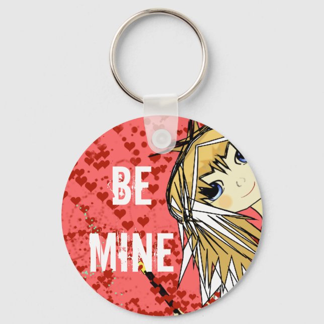 Anime Love- Personalize - Keychain (Front)