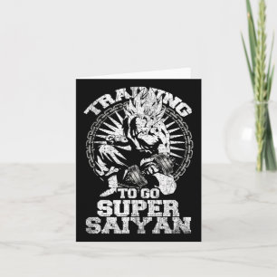 Anime Lover Bodybuilder Funny Workout Fitness Gym  Card
