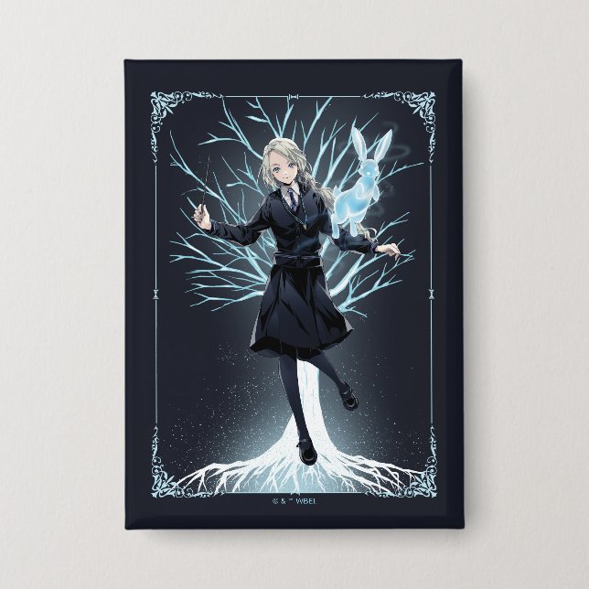 Anime Luna Lovegood's Rabbit Patronus (Front)