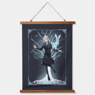Anime Luna Lovegood's Rabbit Patronus Hanging Tapestry