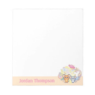 Anime Magical Candyland with Jerry and Tuffy Notepad