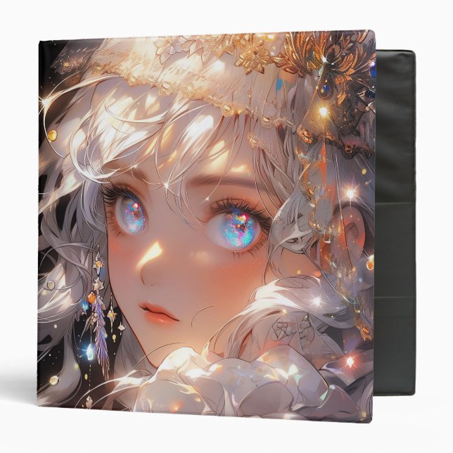 Anime Magical Girl Fantasy Art Binder (Front/Inside)