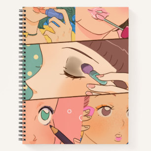 Anime Makeup Notebook