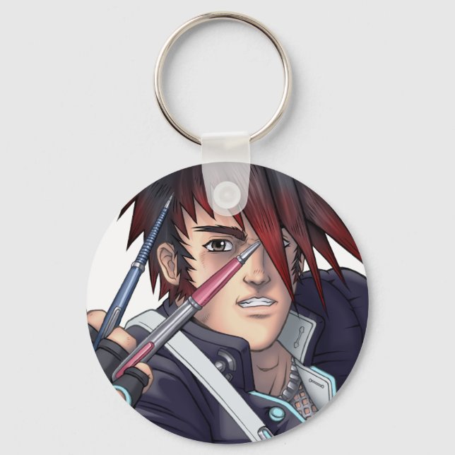 Anime Manga Artist Keychain (Front)