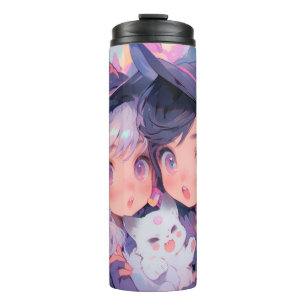 Anime Manga Cute Witches Inspired Tumbler 