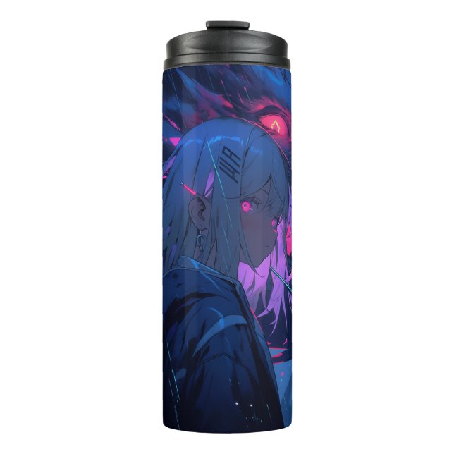 Anime Manga Dragon Sci-Fi Inspired Tumbler  (Front)