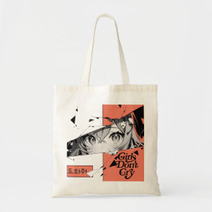 Anime Manga Girl Eyes Tote Bag