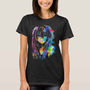Anime Manga Graphic Colourful Art Anime  T-Shirt