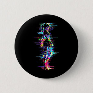 Anime Manga Graphic Colourful Artwork Anime  2 Inch Round Button