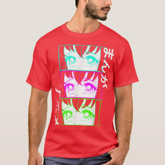 Anime Manga in Japanese, Japan Manga Merch Series  T-Shirt