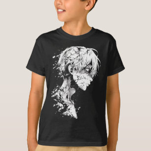 Anime Manga Motif Drawing Artwork Anime  T-Shirt