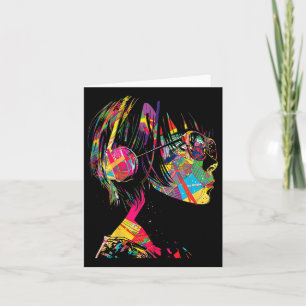 Anime Manga Motif Geometric Artwork Anime  Card