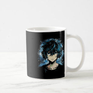 Anime Manga Motif Headphone Artwork Anime  Coffee Mug