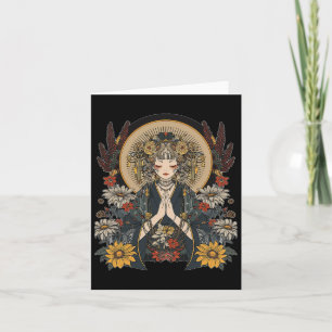 Anime Manga Motif Mandala Artwork Anime  Card