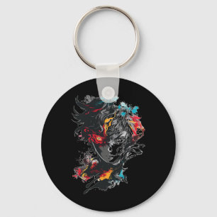 Anime Manga Motif Tattoo Art Anime  Keychain