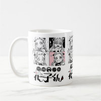 Anime Manga Panel Grid Ceramic Mug