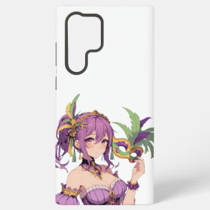 Anime Mardi Gras mask Samsung Galaxy Case
