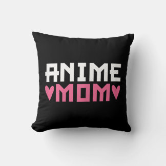 Anime Mom Anime Mother Throw Pillow