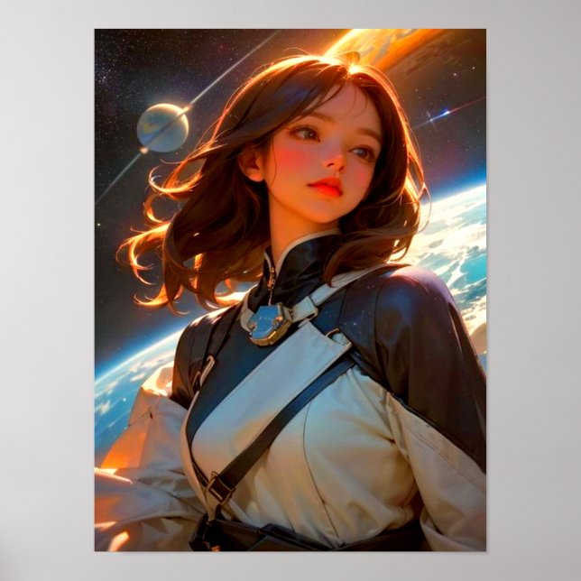 Anime "Movie" StarBound 2:Frontiers Teaser Poster (Front)