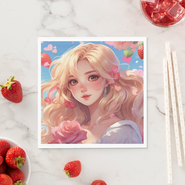 Anime  napkin (Insitu)