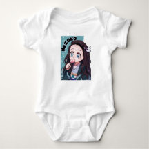 anime nezuko baby t-shirt