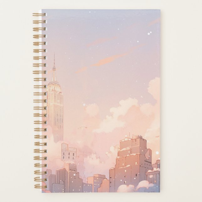Anime Pastel City  Planner (Front)