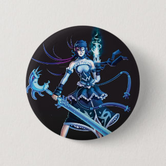 Anime Pirate Girl 2 Inch Round Button