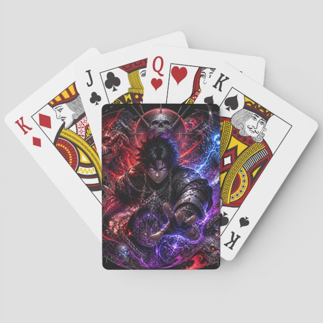 anime playing cards (Back)