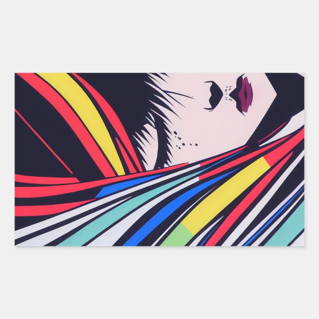 Anime Portrait Sticker (Front)